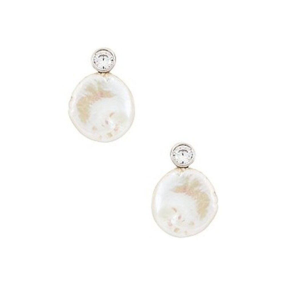 Pearl Earrings in Silver